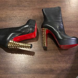Christian Louboutin Spike Boots